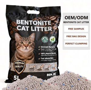 Lettiera per Gatti BENJIE di Alta Qualità, Biodegradabile, Ecologica, Altamente Assorbente, Agglomerante Rapida, Multi-Fragranza, Senza Polvere - Product Image 1