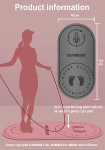 <span class=keywords><strong>Tapis</strong></span> d'exercice silencieux et épaissi avec absorption des chocs, protection du sol, réduction du bruit, <span class=keywords><strong>tapis</strong></span> pour sauter à la corde et yoga - Product Image 5