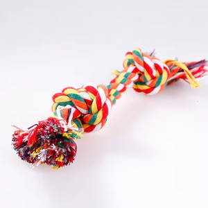 Jouets pour chiens, corde à nouer, à mâcher, pour chiens de petite, moyenne et grande taille, tressé, durable, interactif, amusant, pour le nettoyage des dents, 1 pièce - Product Image 3