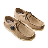 Nouvelles Chaussures Décontractées à Lacets pour Garçons Grande Taille Automne/Printemps, Respirantes, Rehaussantes, à Semelle Souple, en Microfibre Fine