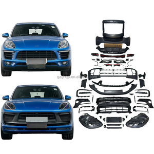 Nouveaux ensembles de pare-chocs avant et arrière à fixer par boulons pour les modèles <span class=keywords><strong>Porsche</strong></span> <span class=keywords><strong>Macan</strong></span> Facelift 2014-2021 ; Kit carrosserie PP pour les modèles <span class=keywords><strong>2023</strong></span>. - Product Image 1