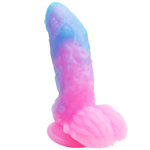 Lichtgevende Phoenix Vormige Fallus Dildo Zacht Vlees Diervormig Magisch Draak Seksspeeltje - Product Image 1