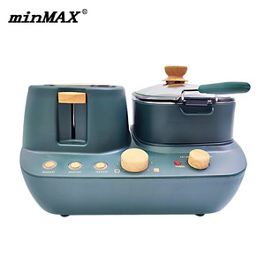Machine à petit-déjeuner multifonctionnelle 3-en-1 Min Max New Breakfast Machine <span class=keywords><strong>Mbk</strong></span>-005 pour faire frire des œufs et cuire des nouilles pour le petit-déjeuner - Product Image 1