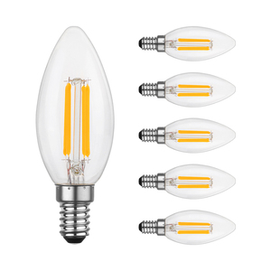 Chất lượng cao nhà sản xuất bán buôn mẫu miễn phí Edison trang trí đèn C35 c35t E27 LED ánh sáng 2 Wát 4 Wát bóng đèn Filament Led 120V 230V - Product Image 4
