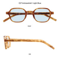 EYEDREAM OEM&ODM Lunettes de soleil vintage de luxe unisexes, design personnalisé, monture légère et petite