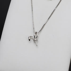 Pendentif Radis Simple en Argent S925 Wenchi, Accessoires de Bijoux DIY pour Femmes, Plateau Vide Semi-Fini pour Perles 7-13, Perles Libres 876 - Product Image 4