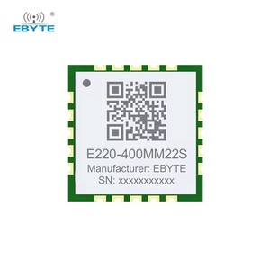 Module sans fil Lora Ebyte E220-400MM22S à faible consommation d'énergie, 22 dBm, 5,5 km, 433 MHz, LLCC68 - Product Image 2