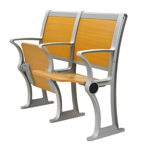 Sillas en Fila Jiarunde C-601 de Madera Maciza con Patas de Aleación de Aluminio para Salón de Conferencias, Aula, Capacitación, Auditorio - Product Image 2