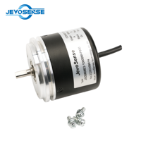 Encodeur incrémental à arbre massif, résolution personnalisée 100-5000 PPR, 5V-26V CC, NPN, à collecteur ouvert, anti-interférence