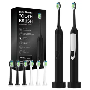 Großhandel Ultraschall Soft Borsten Zahnbürste Ladegerät Voll automatische elektrische Zahnbürste für Erwachsene