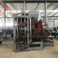 Machine automatique QT4-15 pour la fabrication de blocs de béton, machine à fabriquer des blocs creux pour les petites entreprises et les briqueteries