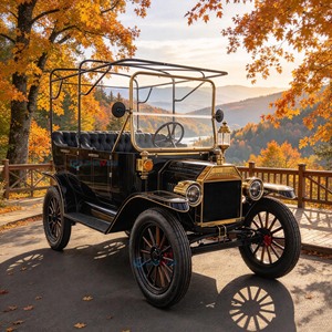 Voiture électrique vintage de style classique, véhicule de tourisme ouvert, voiture classique vintage la plus vendue, personnalisable - Product Image 4