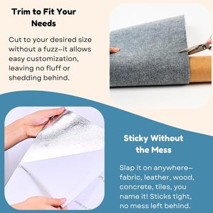 Sostituzione autoadesiva Premium facile da usare per animali domestici gatti che graffiano Post graffio appiccicoso muro - Product Image 4