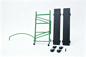 Plataforma de Trabajo Móvil Plegable de Acero Galvanizado, <span class=keywords><strong>Mini</strong></span> Plataforma de Trabajo <span class=keywords><strong>con</strong></span> <span class=keywords><strong>Ruedas</strong></span> para Construcción y Mantenimiento - Product Image 3