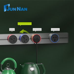 Электрическая розетка-трек для умного офиса, скрытого монтажа в стену или столешницу, для кухни и офиса - Product Image 4