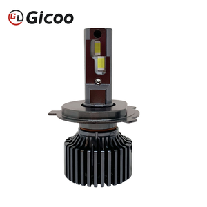 GICOO - Faro LED de 12 V a 60 V para Automóvil y Camión, Kit LED H4 H7 H1 H3, Luz LED para Automóvil con Haz Alto/Bajo, H7 H11 - Product Image 2