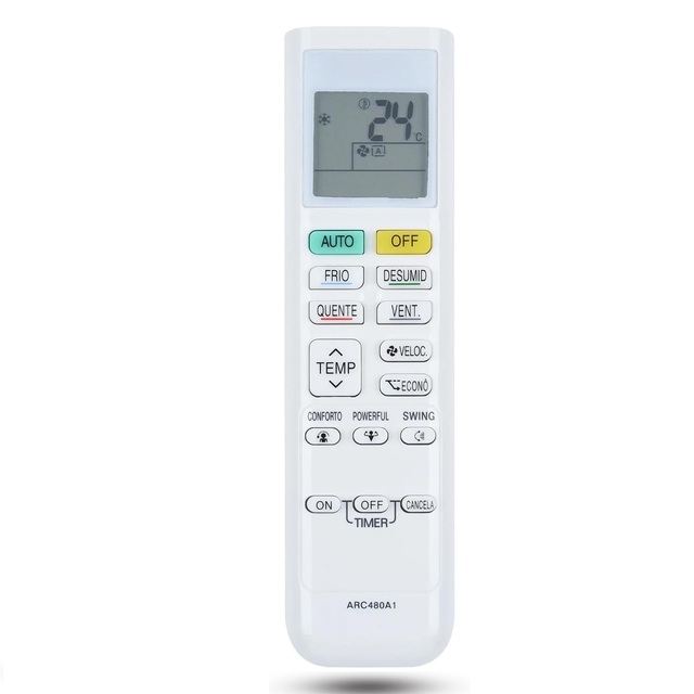 Replacement Remote Control for DAIKIN AC Air Conditioner ARC480A1 ARC480A2 ARC480A3 ARC480A4 RX09NMVJU FTX12NMVJU FTX18NMVJU