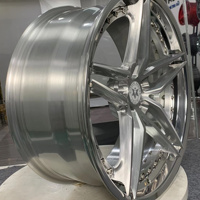 Viaol Custom roues de voiture brosse polissage chrome 2P 3P 5x120 roues forgées 5x112 5x130 20 21 22 pouces pour voiture de course pour F80 F82 RSQ8
