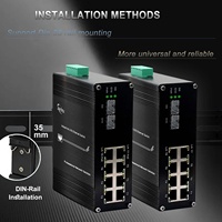 Switch PoE++ Industrial Administrado de 8 Puertos 2.5G, 90W por Puerto y 360W Total, con Dos Enlaces Ascendentes SFP+ de 10G, VLAN/QoS, Amplio Rango de Temperatura