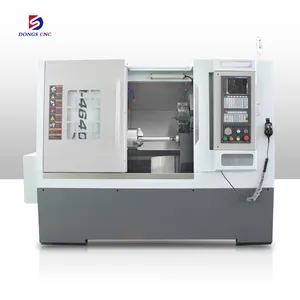 Nice price Turning lathe and milling and drilling center machine TCK46A Slant bed CNC lathe with live tooling for sale