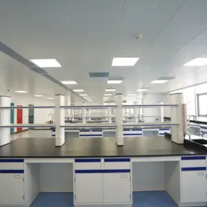 Modern All Steel Island Sink Lab Bench Laboratory Furniture Equipment