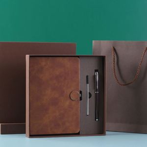 2026 Notebook Factory Customized Vintage Handmade Notebook Leather Journal with Box Hot Sale Refillable Leather <b>Diary</b> - Product Image 2
