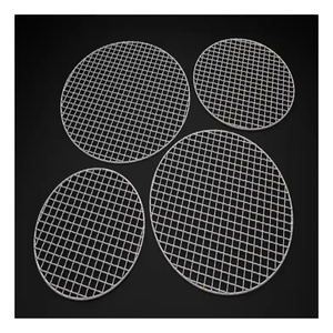 Maille de barbecue tissée en acier inoxydable avec petits trous carrés de 0.5 pouces, plaque de <span class=keywords><strong>grille</strong></span> pour accessoires de gril à charbon de bois - Product Image 5