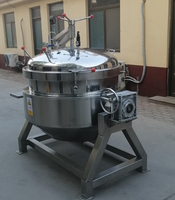 Cuisinière industrielle en acier inoxydable à prix d'usine, marmite à haute pression