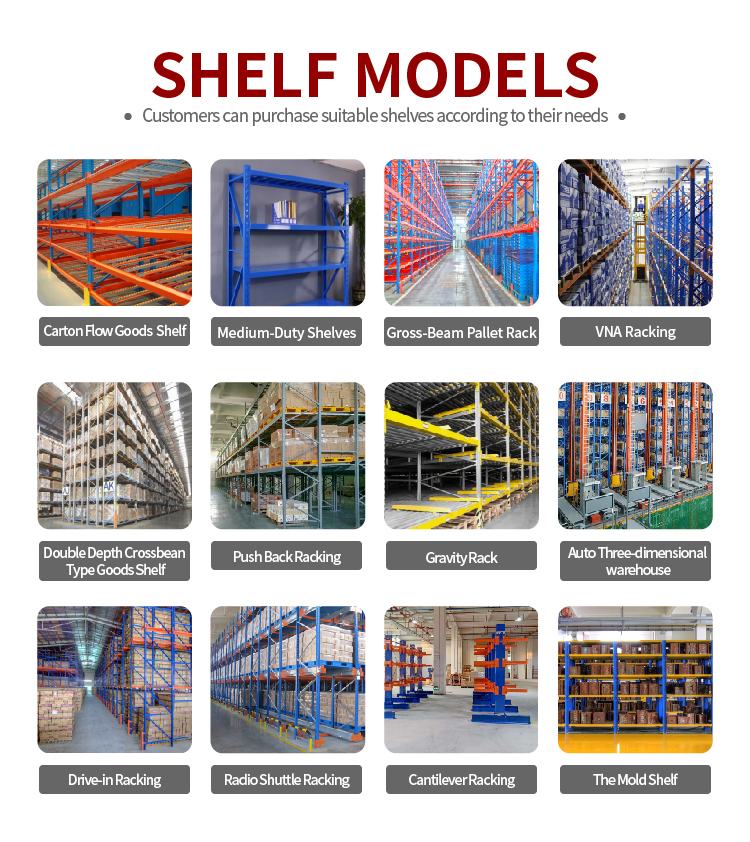 Gdbenchmark Odmoem Rak Susun Heavy Duty Metal Storage Shelves Rack System For Warehouse Shelves Storage Racks