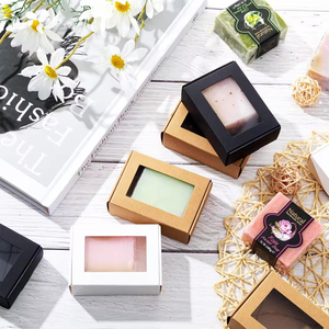 Kotak Sabun Grosir dengan Logo Cetak Kustom Multi Warna, Permen Macaron, Camilan, Biskuit, dan Hadiah untuk Pengiring Pengantin. - Product Image 4
