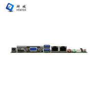 Placa base integrada de 8. ª generación con procesador 2 LAN 6 COM HD VGA LVDS EDP Display Win10 11 Linux Mini ITX placa base industrial