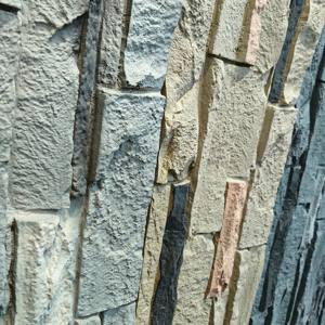 JUSTONE Panel de piedra Faux Pu Rock Stone Panel de pared Paneles de pared de piedra Pu - Product Image 2