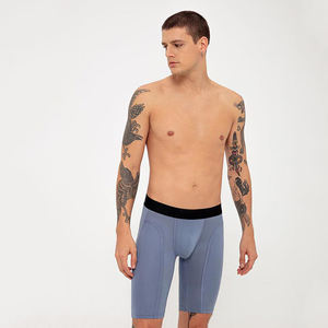Moda Design OEM pacchetto tre pezzi <span class=keywords><strong>Boxer</strong></span> in cotone Logo <span class=keywords><strong>Boxer</strong></span> personalizzato per uomo biancheria intima - Product Image 4