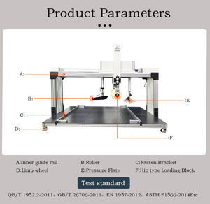 Matrasrol-uitputtingstestmachine Matrascompressietestmachine Matraszoomtestmachine - Product Image 3