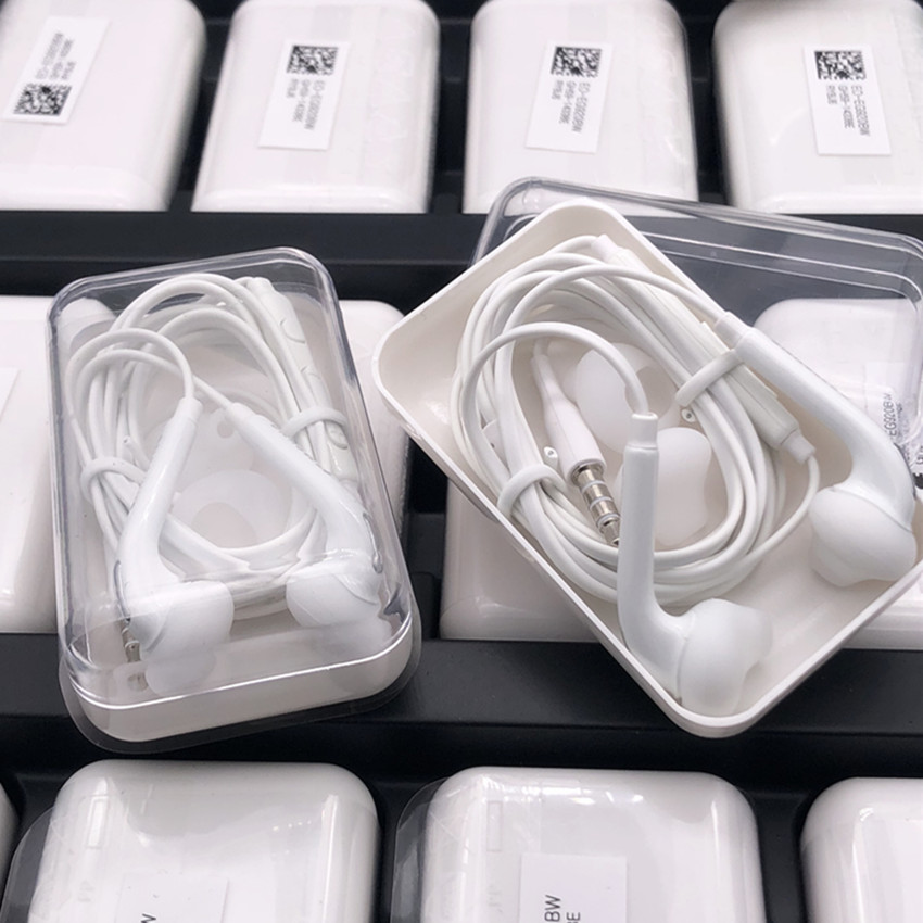 Оригинальные проводные наушники Note 5 Audifonos EG920, гарнитура 3,5 мм для Samsung Note 5 S6 S7, наушники с кабелем