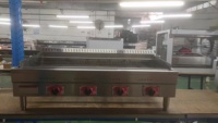 Grill au gaz propane industriel avec certificat / Gril au gaz Char Broiler - Prix de gros