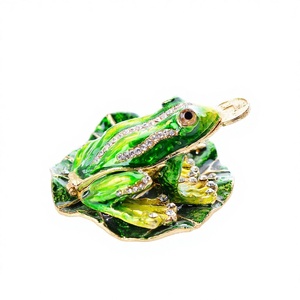 <strong>Money</strong> Frog Enamel Trinkets Metal Gifts <strong>Mum</strong> Babay Frog Ocean Animal Metal Gift Home Deco Small Table Gifts Items - Product Image 3