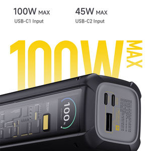 Batterie externe haute puissance Mi 212W 25000mAh, chargeur portable grande capacité pour téléphone et ordinateur portable P03MI - Product Image 5