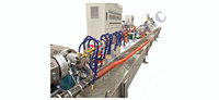 Machine de fabrication de conduits flexibles en PVC, ligne de production de tuyaux d'aspiration en PU, tuyaux de ventilation industriels en fil d'acier
