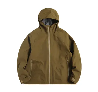 Adesivo a pressione escursionismo all'aperto impermeabile antivento impermeabile uomo primavera Hardshell Parka giacche