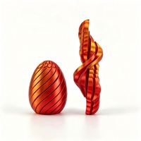 High-End Finish Durable Silk Finish PLA Articulated Spiral Egg Toy with Hinged Shell - Factory Price Bulk Buy