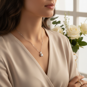 Pendentif ovale à breloque en Zircon pour femme, bijou en argent Sterling 925, vente en gros - Product Image 3