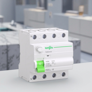 Relé de disyuntor electromagnético RCCB de 4 polos Mini 300mA 32a 63A Tipo B Dispositivo de corriente residual con 400a ELCB - Product Image 1