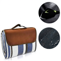 Tapis de pique-nique léger et portable Highwin, imperméable, sans sable, tapis de plage pliable personnalisé pour l'extérieur