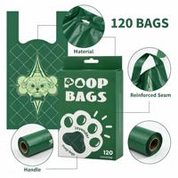 Sacs à crottes de chien biodégradables compostables écologiques recyclables parfumés sur mesure