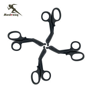 Tijeras universales de utilidad de plástico de acero inoxidable directo de fábrica, tijeras para traumatismos médicos, tijeras de vendaje para botiquín de primeros auxilios - Product Image 3