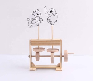 Mesin dansa roda eksentrik teknologi DIY penemuan produksi kecil bahan pengajaran perakitan pekerjaan rumah manual anak-anak - Product Image 2