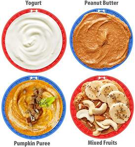 แผ่นรองเลียอาหารสัตว์เลี้ยงแบบมีถ้วยดูด ป้องกันการสำลัก สำหรับสุนัขและแมว ขายดี - Product Image 6