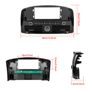 REAKO 12.<span class=keywords><strong>3</strong></span> pouces TS18 Autoradio Android pour Toyota <span class=keywords><strong>Land</strong></span> <span class=keywords><strong>Cruiser</strong></span> Prado <span class=keywords><strong>3</strong></span> pour Lexus GX470 2002-2009 Carplay/Android Auto DSP BT AM/FM/RDS - Product Image 2