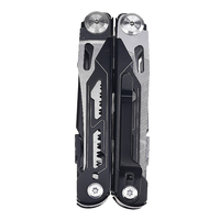 Pince multifonction portable en acier inoxydable pliable 16-en-1 pour le camping en plein air et les situations d'urgence